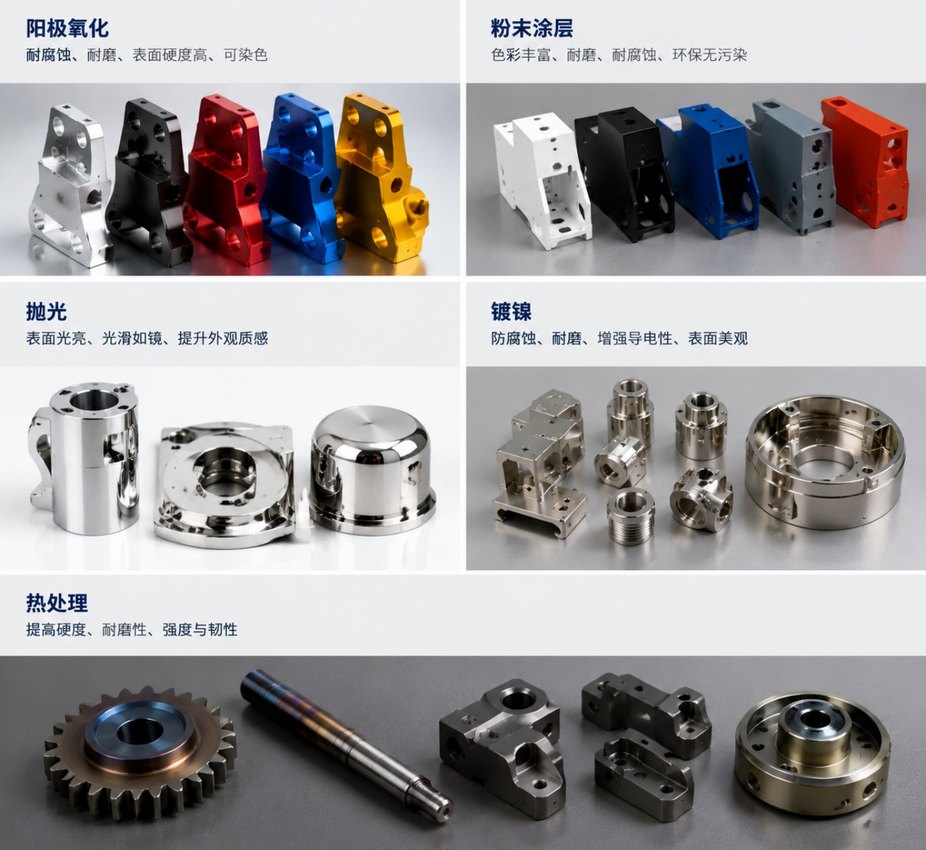 镀镍与多种表面处理展示
